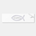Ichthus - Christian Fish Symbol Bumper Stickers