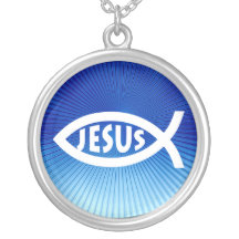 Ichthus - Christian Fish Symbol - Necklace