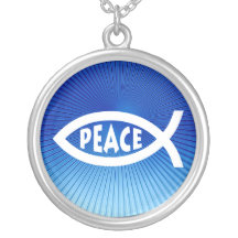 Ichthus - Christian Fish Symbol - Necklace