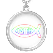 Ichthus - Christian Fish Symbol - Necklace