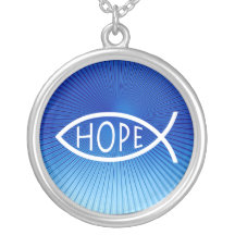 Ichthus - Christian Fish Symbol - Necklace