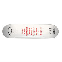 ichthus skateboard deck