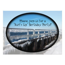 Icicles Personalized Invites