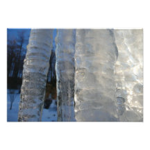 Icicles Photo Print