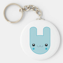 Ickle Blue Bunny Keychain