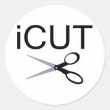 iCut Round Stickers