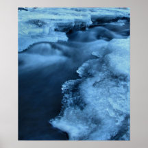 Icy Blue Posters