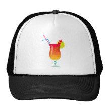 Icy Tropical Rum Punch Trucker Hats
