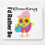I'd Rather Be Bowling Mousepads