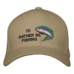Fishing Embroidered Hats
