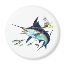 I'd rather be fishing! magnet