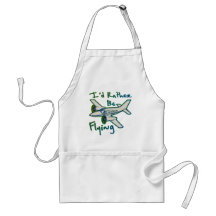 I'd Rather Be Flying Aprons