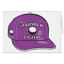 I'd Rather Be Golfing Cards
