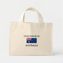 I'd rather be in Australia Tote Bag