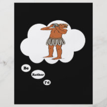 i'd rather be playing Conch Custom Flyer