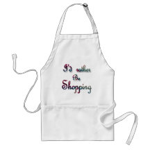 I'd rather be Shopping Apron