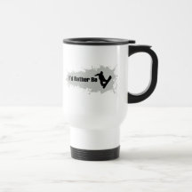 I'd Rather Be Snowboarding Coffee Mugs