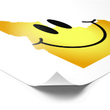 Idaho Smiley Face Photo Print