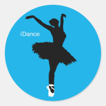 iDance (Blue) Sticker