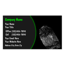 Identity Protection Business Cards