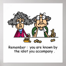 Idiot Company Print