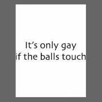 If The Balls Touch postcards