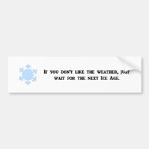 if-you-dont-like-the-weather-just-wait-for-the bumper sticker