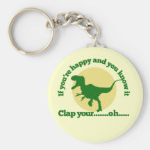 If youre happy and you know it keychain