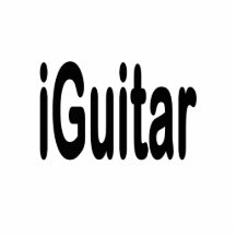 iguitar music musician black text photo cut outs
