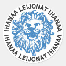 Ihanaa Leijonat Ihanaa 1 Sticker