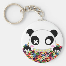 Ijimekko the Panda - Sugar Skulls Key Chains