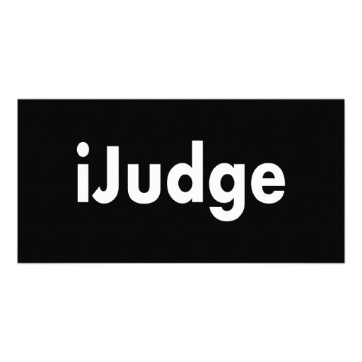 iJudge Photo Card Template