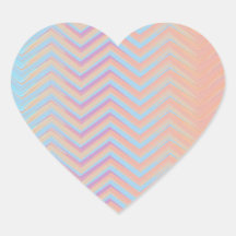 Ikat Chevron Tribal Design Stickers