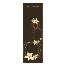 Ikebana Blooms | *01 | Profile Card | Business Card Templates