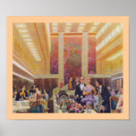 Ile de France Dining Room Poster