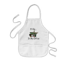 I'll Be in My Office Garden Apron