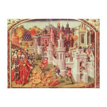 Illuminated miniature from a universal canvas prints