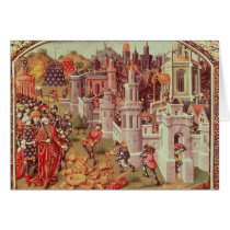Illuminated miniature from a universal cards