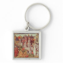 Illuminated miniature from a universal keychains