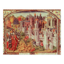 Illuminated miniature from a universal posters