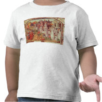 Illuminated miniature from a universal t-shirts