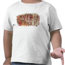 Illuminated miniature from a universal t-shirts
