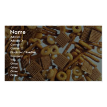 Illustrative Bits and bites Business Card Template