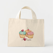 ILoveCupcakes Canvas Bag