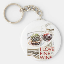 ILoveFineWine Sparkling Key Chains