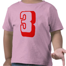 I'm 3 years old! Tee shirt
