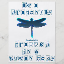 I'm a Dragonfly Personalised Flyer