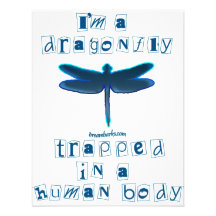 I'm a Dragonfly Personalized Invites