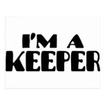 I'm A Keeper Post Card