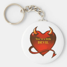 I'm a little devil keychain